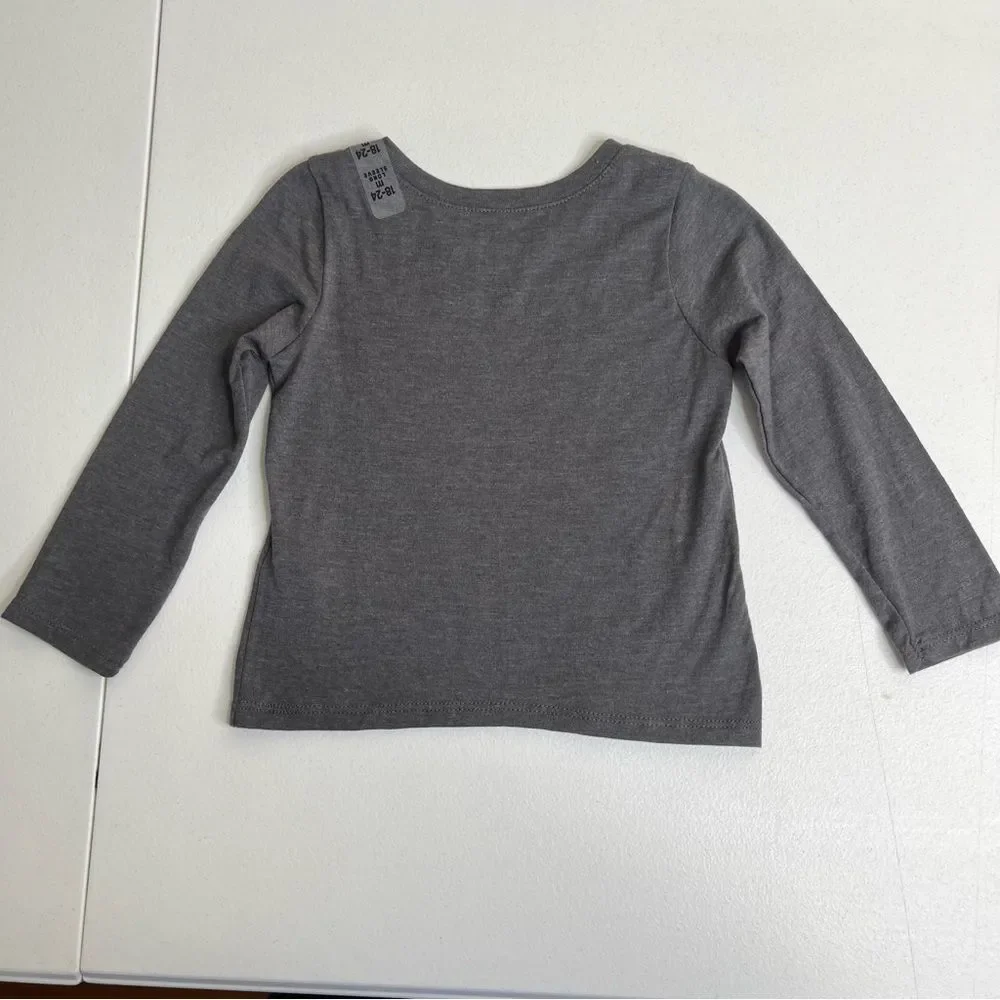 NWT The Childrens Place I'm Not Bossy I'm The Queen Long Sleeve T Shirt 18-24